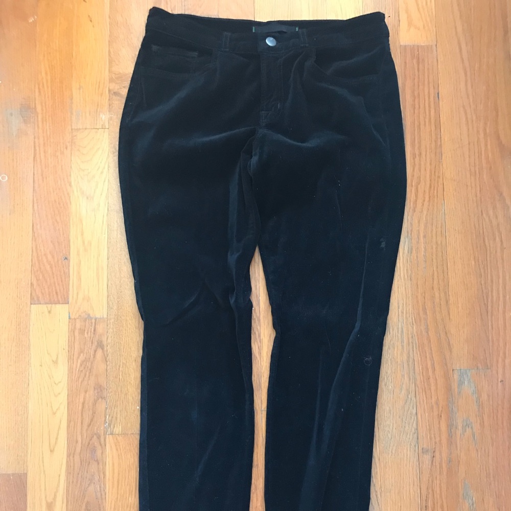 JBrand Maria skinny velvet pants